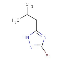 141831-73-4 3-Bromo-5-isobutyl-1H-1,2,4-triazole chemical structure