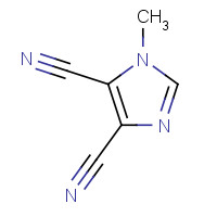19485-35-9 1-Methyl-1H-imidazole-4,5-dicarbonitrile chemical structure