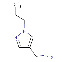 1006333-36-3 [(1-Propyl-1H-pyrazol-4-yl)methyl]amine chemical structure