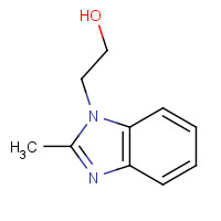4946-08-1 2-(2-Methyl-1H-benzimidazol-1-yl)ethanol chemical structure