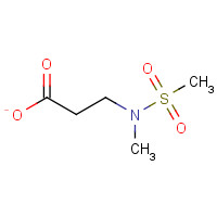1158736-03-8 N-Methyl-N-(methylsulfonyl)-beta-alanine chemical structure