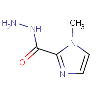 33543-79-2 1-Methyl-1H-imidazole-2-carbohydrazide chemical structure