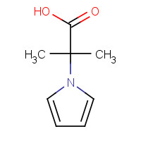 1185320-31-3 2-Methyl-2-(1H-pyrrol-1-yl)propanoic acid chemical structure
