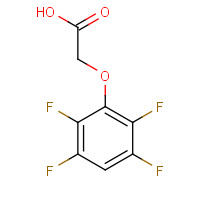 14742-39-3 (2,3,5,6-Tetrafluorophenoxy)acetic acid chemical structure