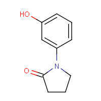 58212-15-0 1-(3-Hydroxyphenyl)pyrrolidin-2-one chemical structure