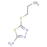 30062-49-8 5-(Propylthio)-1,3,4-thiadiazol-2-amine chemical structure