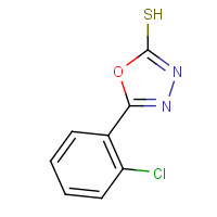 23766-27-0 5-(2-Chlorophenyl)-1,3,4-oxadiazole-2-thiol chemical structure