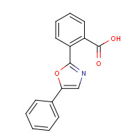 23464-97-3 2-(5-Phenyl-1,3-oxazol-2-yl)benzoic acid chemical structure
