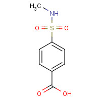 10252-63-8 4-[(Methylamino)sulfonyl]benzoic acid chemical structure