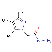 1177340-00-9 2-(3,4,5-Trimethyl-1H-pyrazol-1-yl)acetohydrazide chemical structure