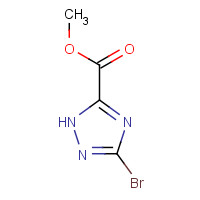 704911-47-7 Methyl 3-bromo-1H-1,2,4-triazole-5-carboxylate chemical structure