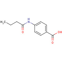 99855-49-9 4-(Butyrylamino)benzoic acid chemical structure