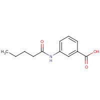 174482-77-0 3-(Pentanoylamino)benzoic acid chemical structure