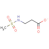 105611-92-5 N-(Methylsulfonyl)-beta-alanine chemical structure