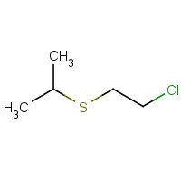 4303-41-7 2-[(2-Chloroethyl)thio]propane chemical structure