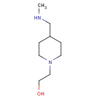 915923-96-5 2-{4-[(Methylamino)methyl]piperidin-1-yl}ethanol chemical structure
