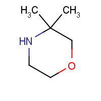 59229-63-9 3,3-Dimethylmorpholine chemical structure