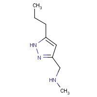 880361-74-0 N-Methyl-1-(5-propyl-1H-pyrazol-3-yl)methanamine chemical structure