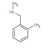 874-33-9 N-Methyl-1-(2-methylphenyl)methanamine chemical structure
