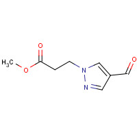 1215295-99-0 Methyl 3-(4-formyl-1H-pyrazol-1-yl)propanoate chemical structure