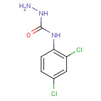 732223-04-0 N-(2,4-Dichlorophenyl)hydrazinecarboxamide chemical structure