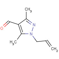 1155595-91-7 1-Allyl-3,5-dimethyl-1H-pyrazole-4-carbaldehyde chemical structure