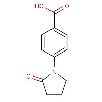 36151-44-7 4-(2-Oxopyrrolidin-1-yl)benzoic acid chemical structure