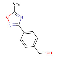 852180-61-1 [4-(5-Methyl-1,2,4-oxadiazol-3-yl)phenyl]methanol chemical structure