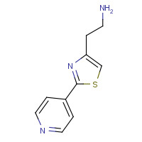938283-17-1 [2-(2-Pyridin-4-yl-1,3-thiazol-4-yl)ethyl]amine chemical structure