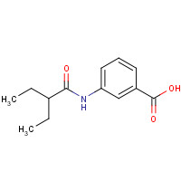 915923-97-6 3-[(2-Ethylbutanoyl)amino]benzoic acid chemical structure