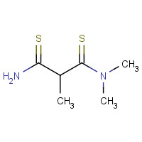 120-79-6 N,N'-Dimethylethanebis(thioamide) chemical structure