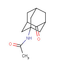 16790-59-3 N-(4-Oxo-1-adamantyl)acetamide chemical structure