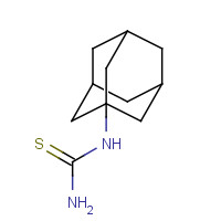 25444-82-0 N-1-Adamantylthiourea chemical structure