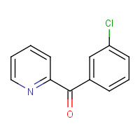 73742-07-1 (3-Chlorophenyl)(pyridin-2-yl)methanone chemical structure