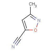 65735-07-1 3-Methylisoxazole-5-carbonitrile chemical structure
