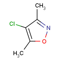 10557-86-5 4-Chloro-3,5-dimethylisoxazole chemical structure