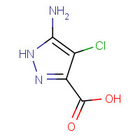 351990-69-7 5-Amino-4-chloro-1H-pyrazole-3-carboxylic acid chemical structure