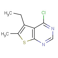 439692-90-7 4-Chloro-5-ethyl-6-methylthieno[2,3-d]pyrimidine chemical structure