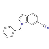 1030423-43-8 1-Benzyl-1H-indole-6-carbonitrile chemical structure