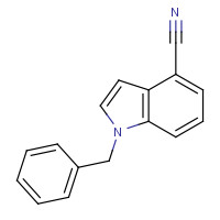 177548-00-4 1-Benzyl-1H-indole-4-carbonitrile chemical structure