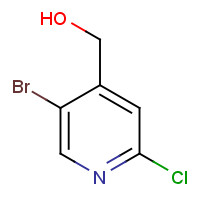 1211531-97-3 (5-Bromo-2-chloropyridin-4-yl)methanol chemical structure