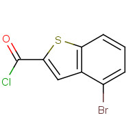93104-01-9 4-Bromo-1-benzothiophene-2-carbonyl chloride chemical structure
