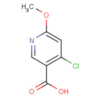 1060806-60-1 4-Chloro-6-methoxypyridine-3-carboxylic acid chemical structure