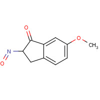 24077-98-3 6-Methoxy-2-nitroso-2,3-dihydro-1H-inden-1-one chemical structure