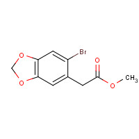 51665-84-0 Methyl 2-(6-bromo-2H-1,3-benzodioxol-5-yl)acetate chemical structure