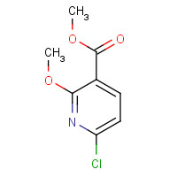 65515-32-4 Methyl 6-chloro-2-methoxypyridine-3-carboxylate chemical structure