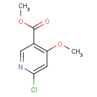 84332-02-5 Methyl 6-chloro-4-methoxypyridine-3-carboxylate chemical structure