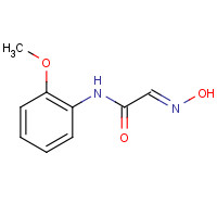 6335-42-8 (2E)-2-(Hydroxyimino)-N-(2-methoxyphenyl)acetamide chemical structure
