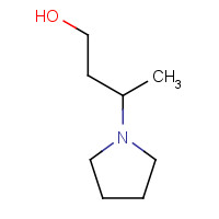 158261-95-1 3-Pyrrolidin-1-ylbutan-1-ol chemical structure