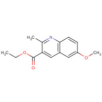 86210-92-6 Ethyl 6-methoxy-2-methylquinoline-3-carboxylate chemical structure